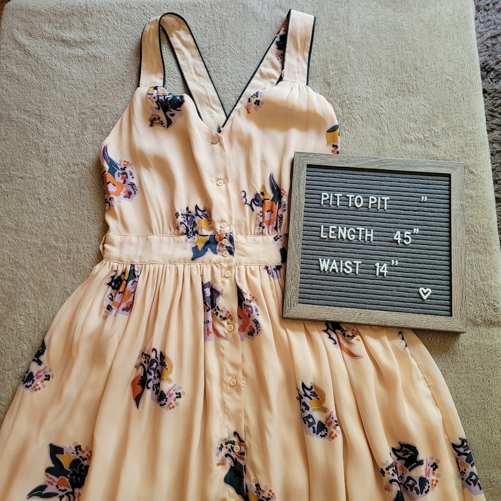 Sessun Maeght Floral Print Dress size medium - Picture 13 of 16